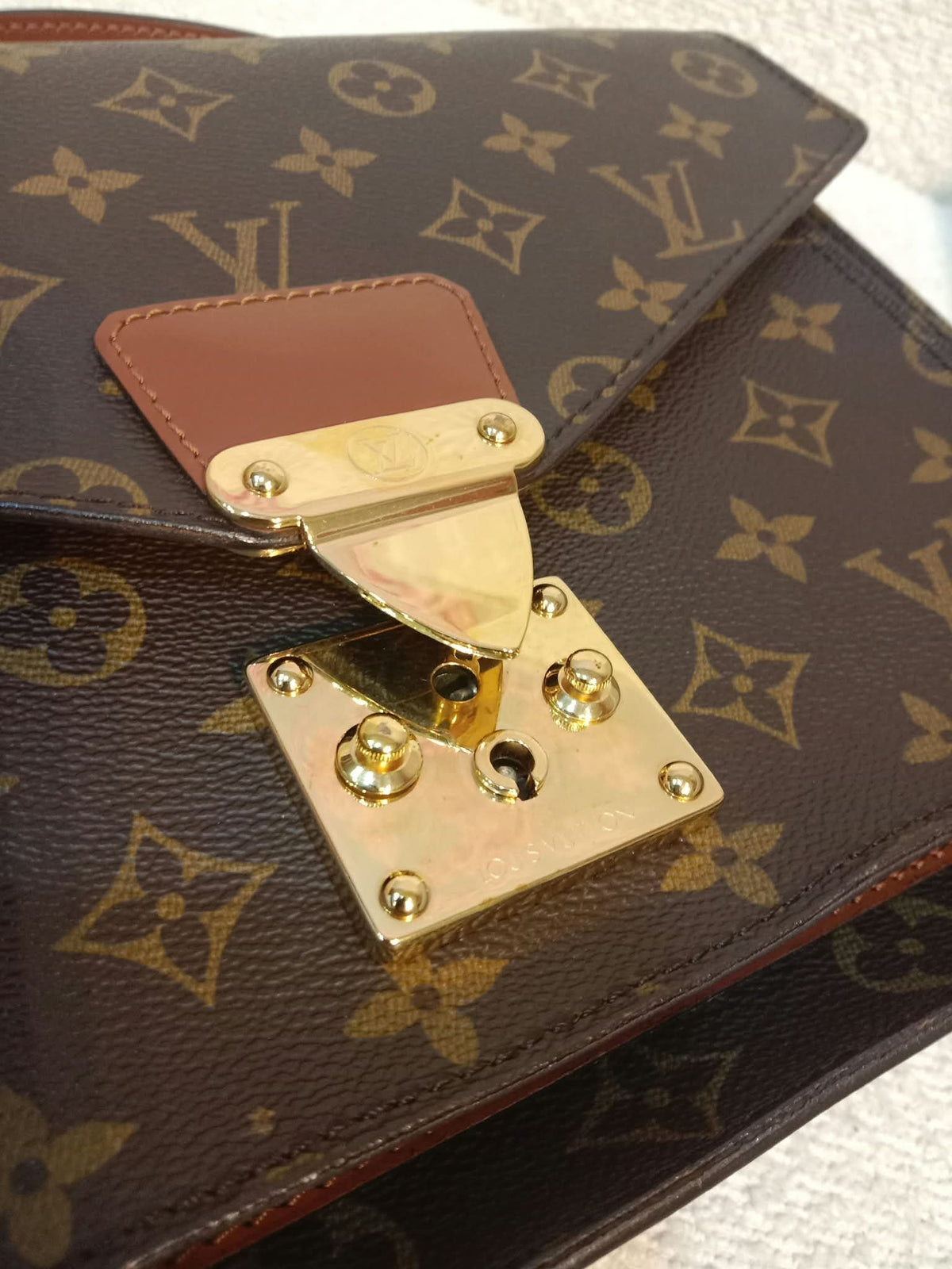 Louis Vuitton Monceau Shoulder Bag