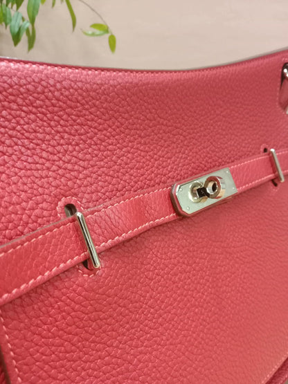 Hermes Jypserie 28 Rouge Casaque Clemence Stamp B 2023