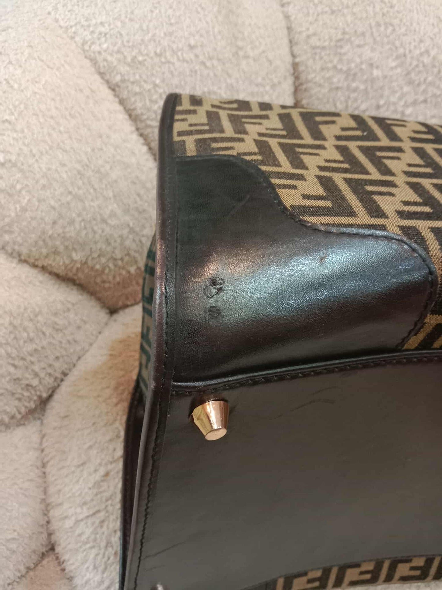 Fendi Boston Bag Brown