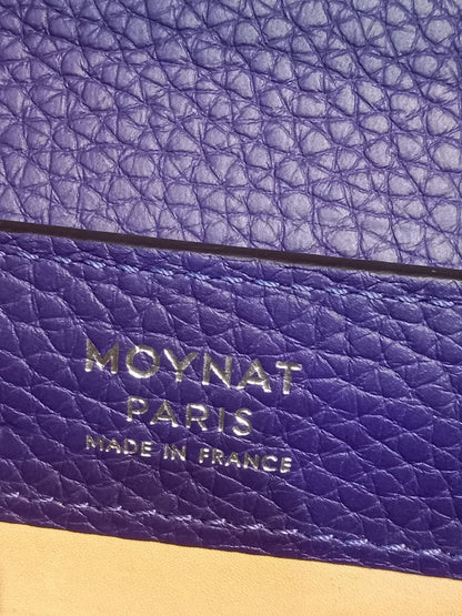 Moynat Rejane Purple Leather Bag