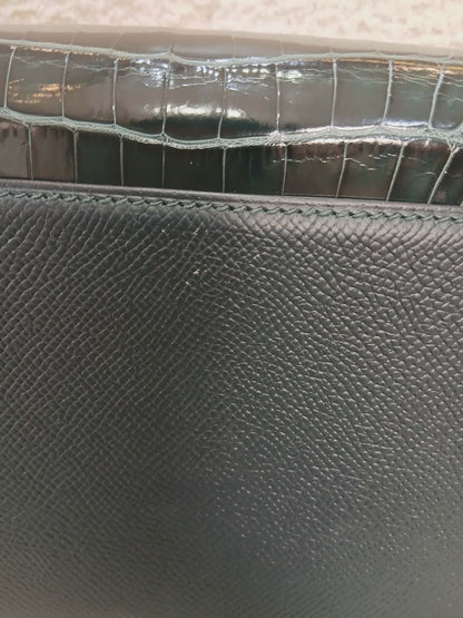 Hermes Sac Verrou Touch Chaine Mini Marquete Cypress Noir Stamp Y 2020