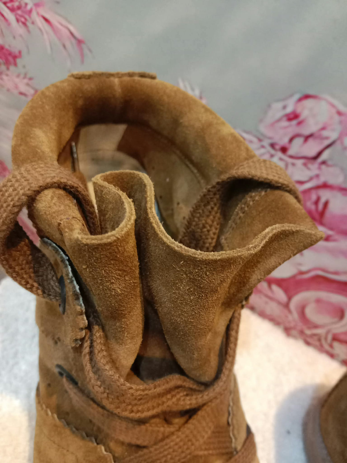 Isabel Marant Bobby Suede Sneaker Boots Brown/Caramel Size 38