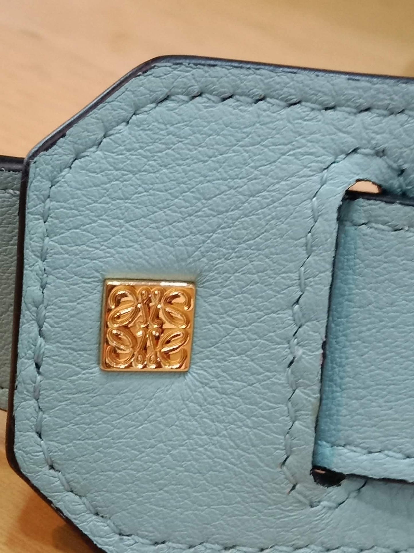 Loewe Puzzle Bag Tricolor Blue Medium