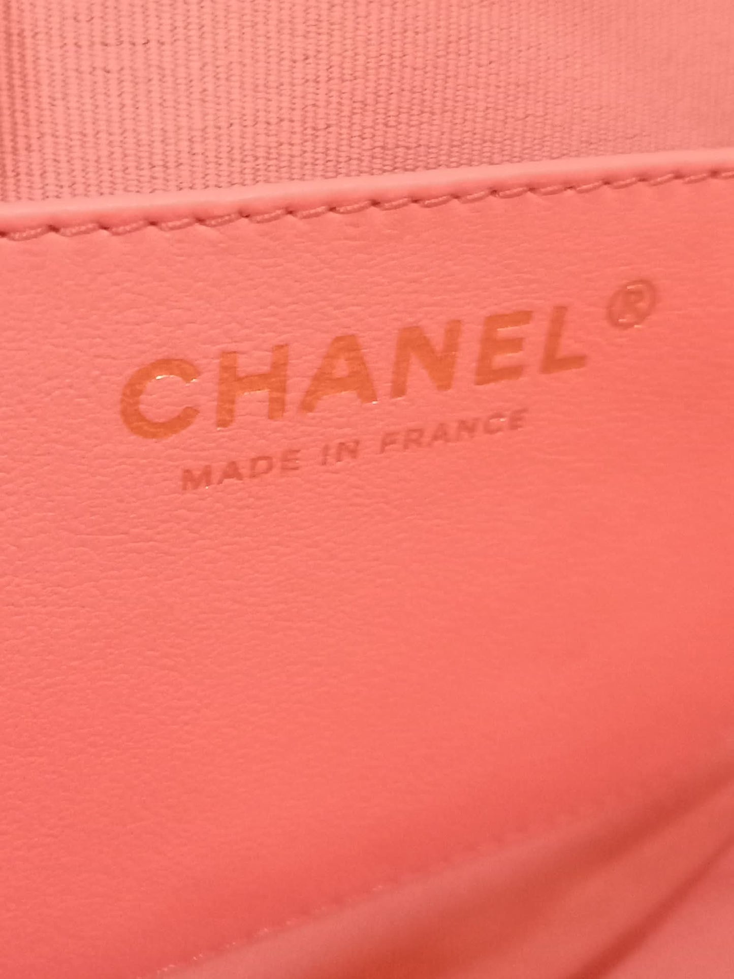 Chanel CC in Love Heart Bag Lambskin Pink Microchipped