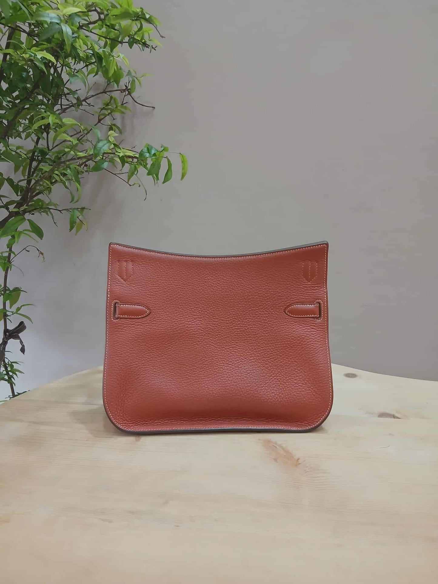 Hermes Jypserie 28 Clemence Rouge Venetian Stamp  P 2012