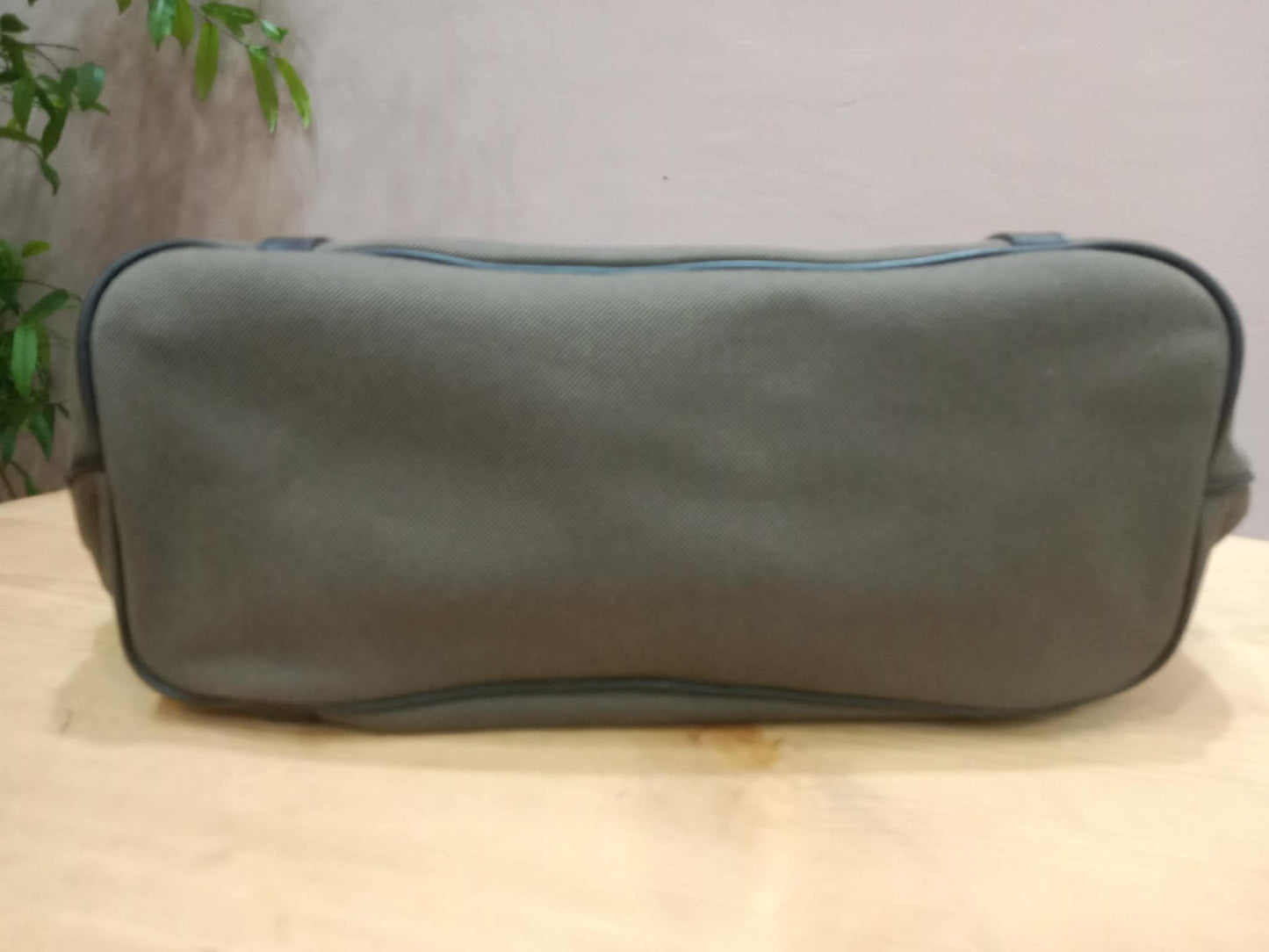 Prada Logo Jacquard Tote Corda Bruciato