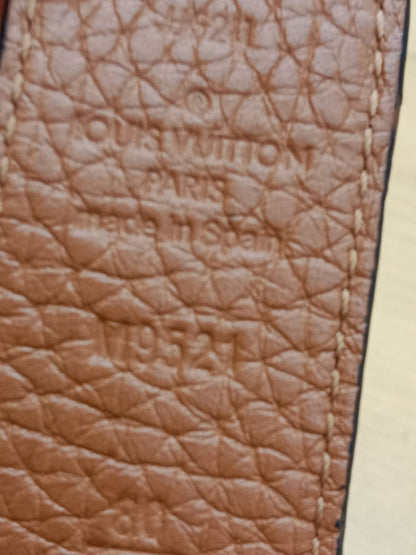 Louis Vuitton Taurillion Calfskin 30mm Reversible Belt Brown/Black