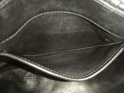 Prada Women's Leather Gaufre Black