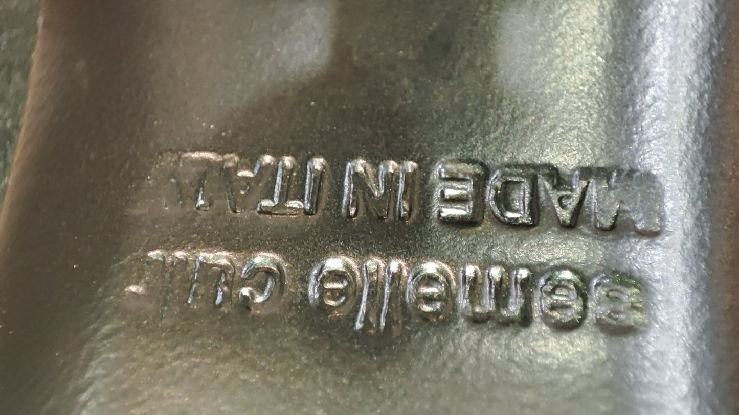 Hermes Pump Heels Velvet Noir Size 37