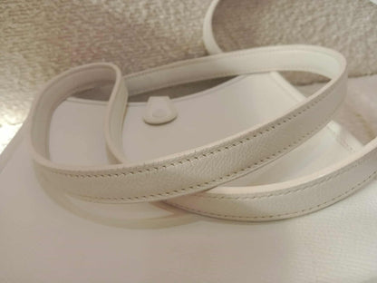 Hermes Evelyne TPM White Clemence Stamp O Square 2011