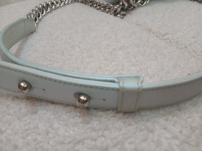 Chanel Leboy Chevron Iridescent Green Old Medium Series 25