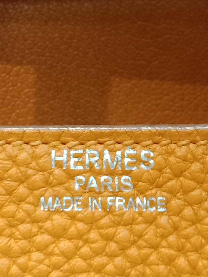 Hermes Birkin 35 Poppy Orange Clemence Stamp L Square 2008