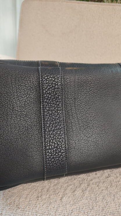 Hermes GPT 36 Noir Canvas/Leather Bag Stamp T 2015