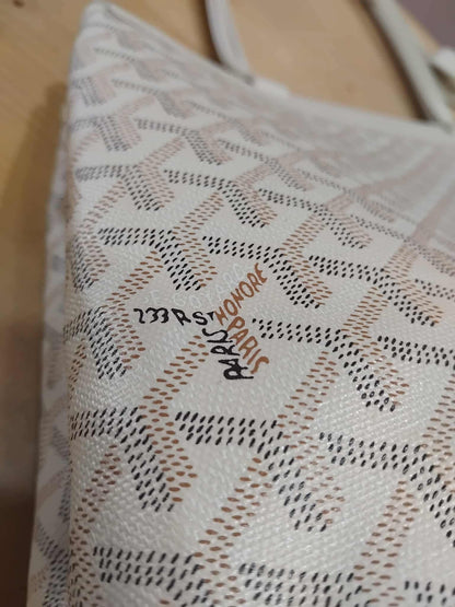 Goyard Bellechasse Biaude White PM
