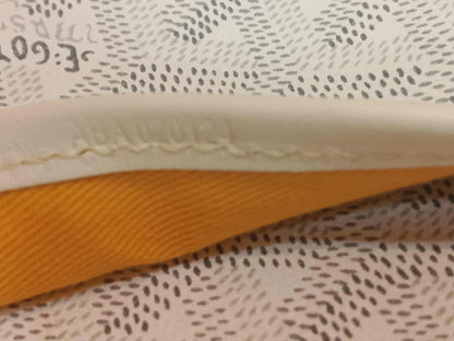 Goyard Saint Jeanne Bowler Bag White