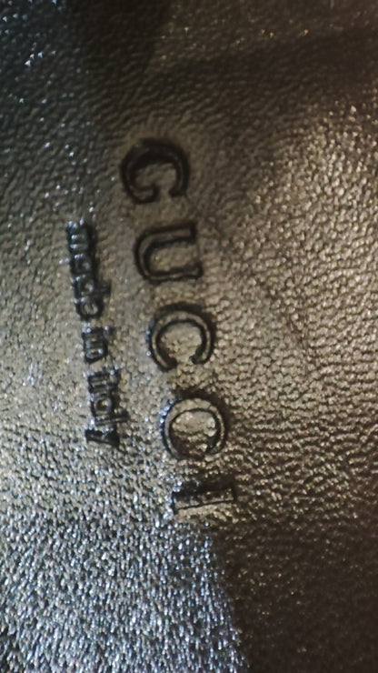 Gucci Loafer Velvet Brown Size 37 1/2