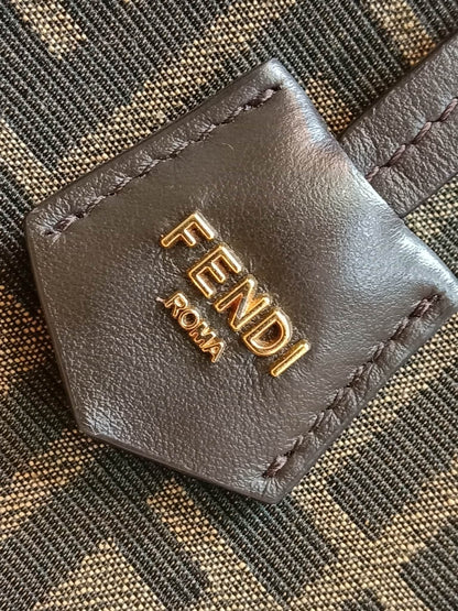 Fendi Origami Mini Bag Brown