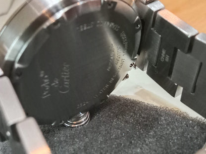 Cartier Pasha C Watch 35mm Stainless Case Pink Dial Arabic Numerals