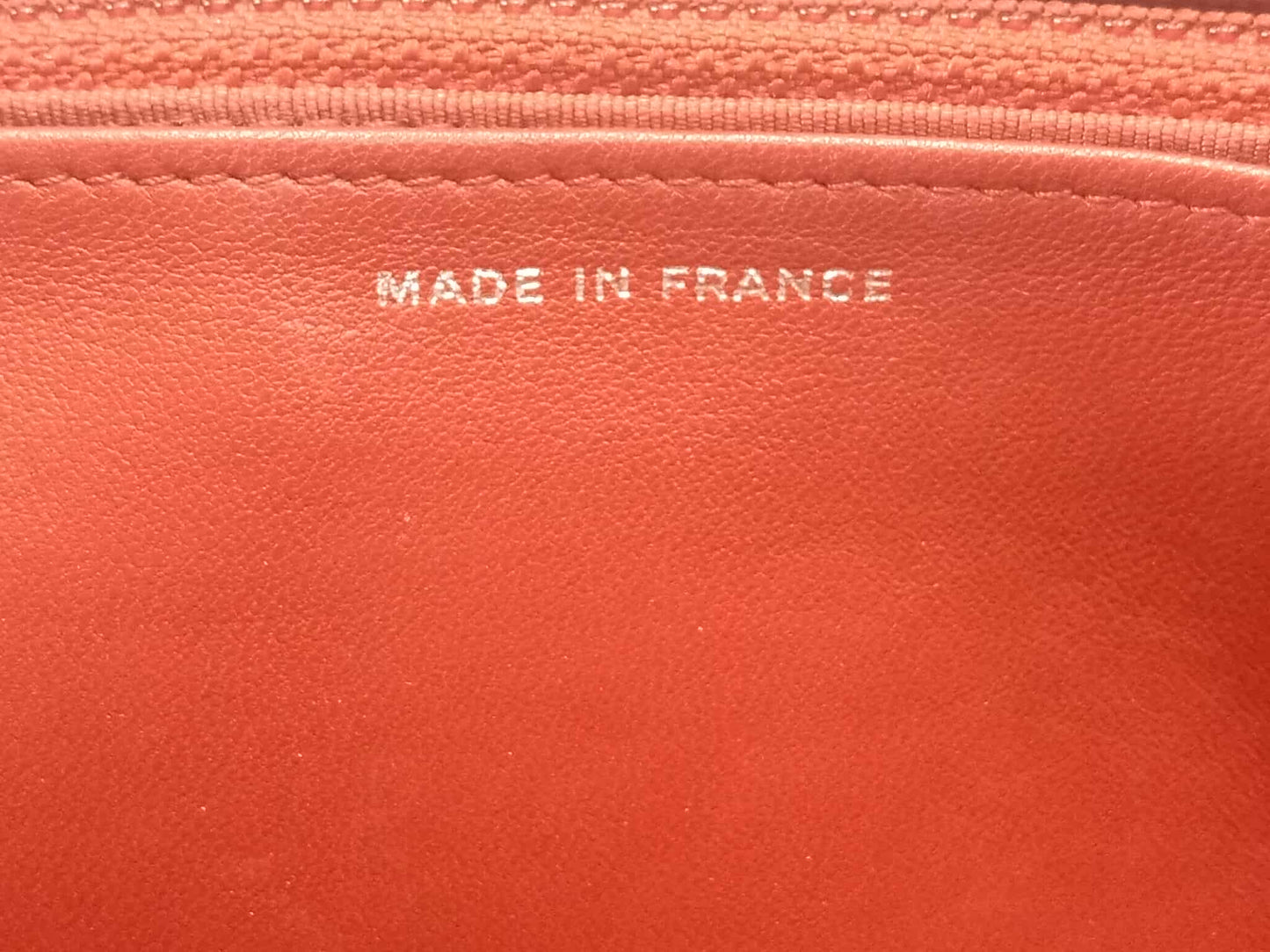 Chanel Classic Wallet On Chain Red Lambskin Series 16