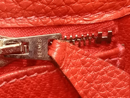 Hermes So Kelly 22 Togo Red Stamp R Square 2014