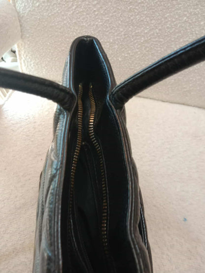 Chanel Medallion Black Caviar Series 7