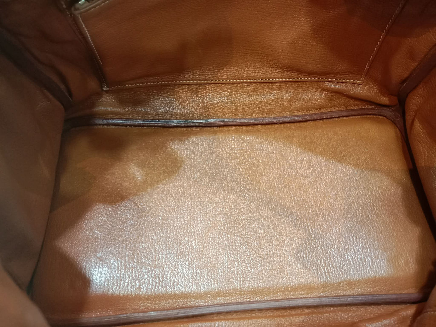 Hermes Birkin 30 Gold on Gold Clemence Stamp E Square 2001
