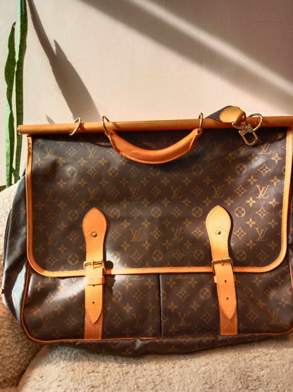 Louis Vuitton Monogram Canvas Sac Chasse 2-Way Handbag