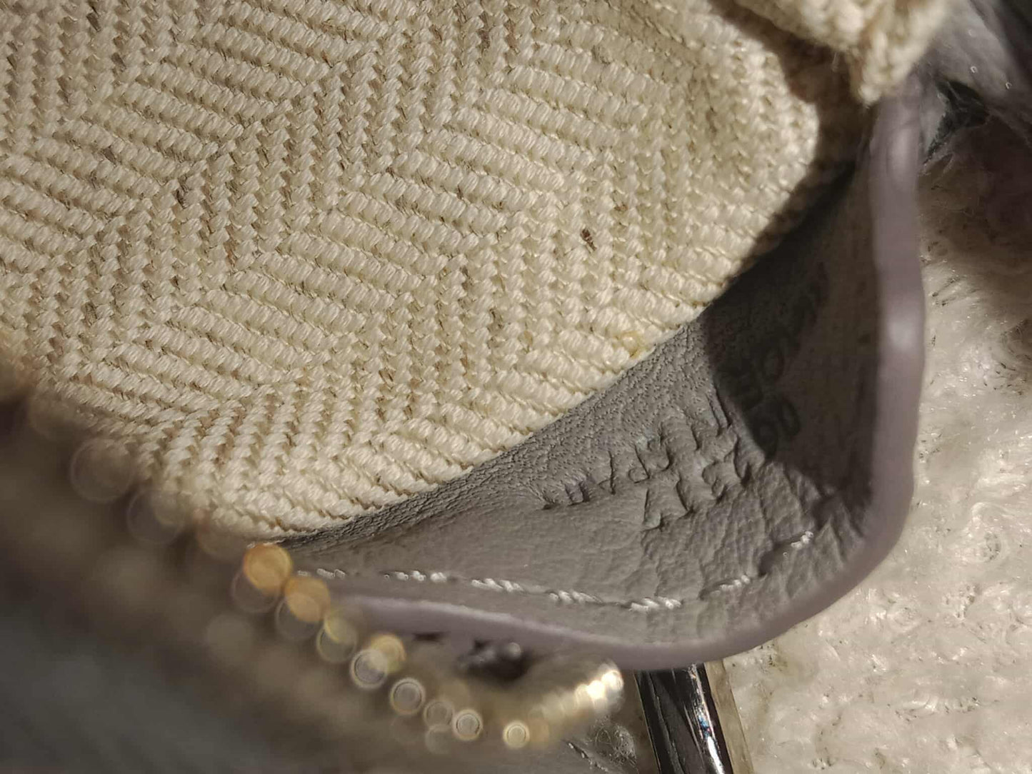 Loewe Puzzle Bag in Pearl Gray