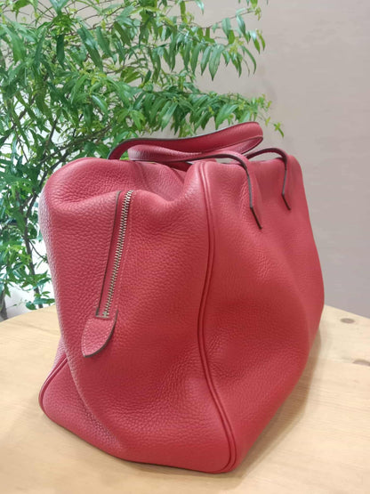 Hermes Victoria 43 Clemence Red Stamp R 2014