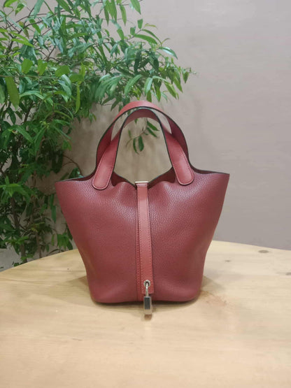 Hermes Picotin 18 Bordeaux Clemence