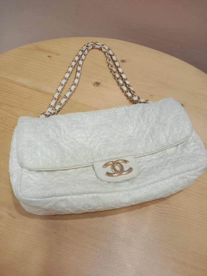 Chanel Rock in Moscow Flap Bag from the Pre-Fall Cream White Flap Bag Series 12