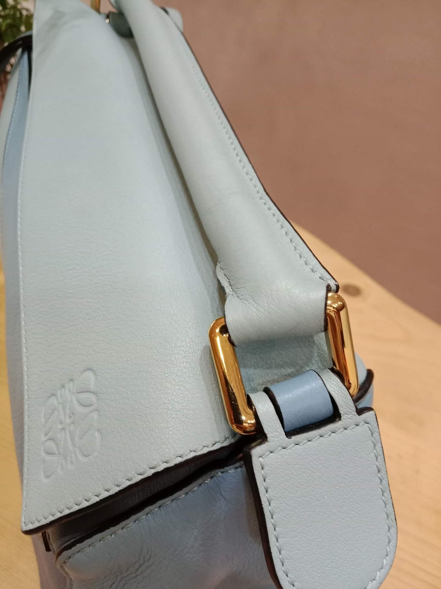 Loewe Puzzle Bag Tricolor Blue Medium
