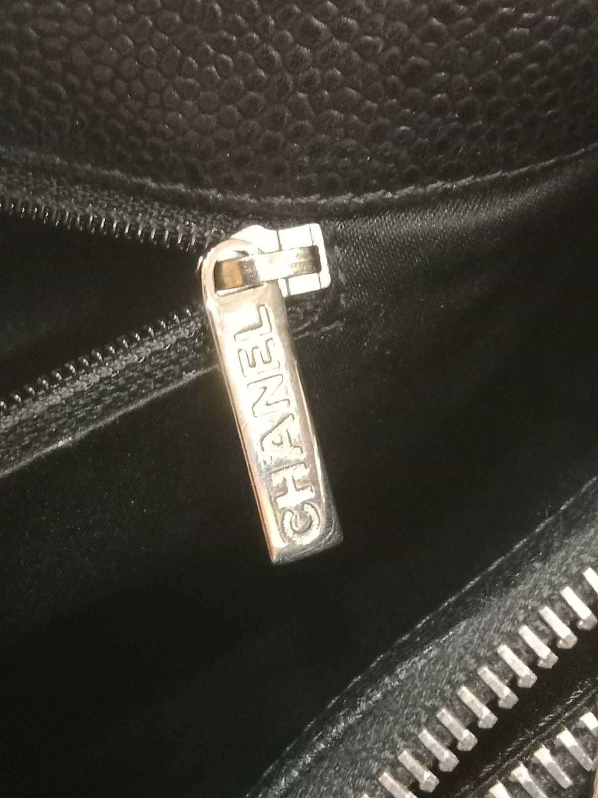 Chanel GST Caviar Black Series 12