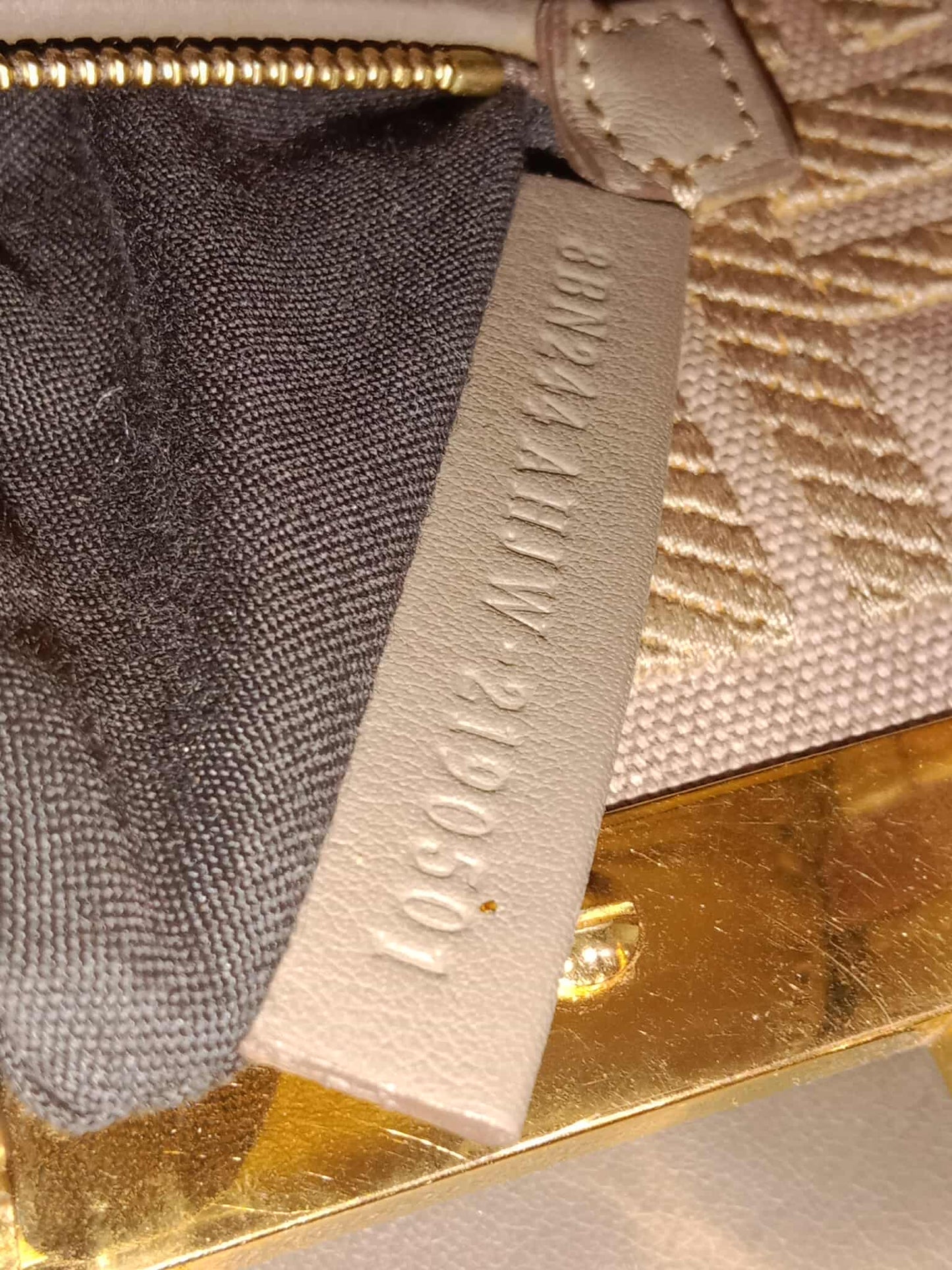 Fendi Peekaboo Grey Leather Mini