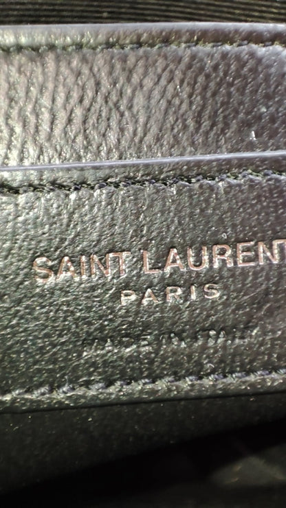 YSL Heart Black Slingbag