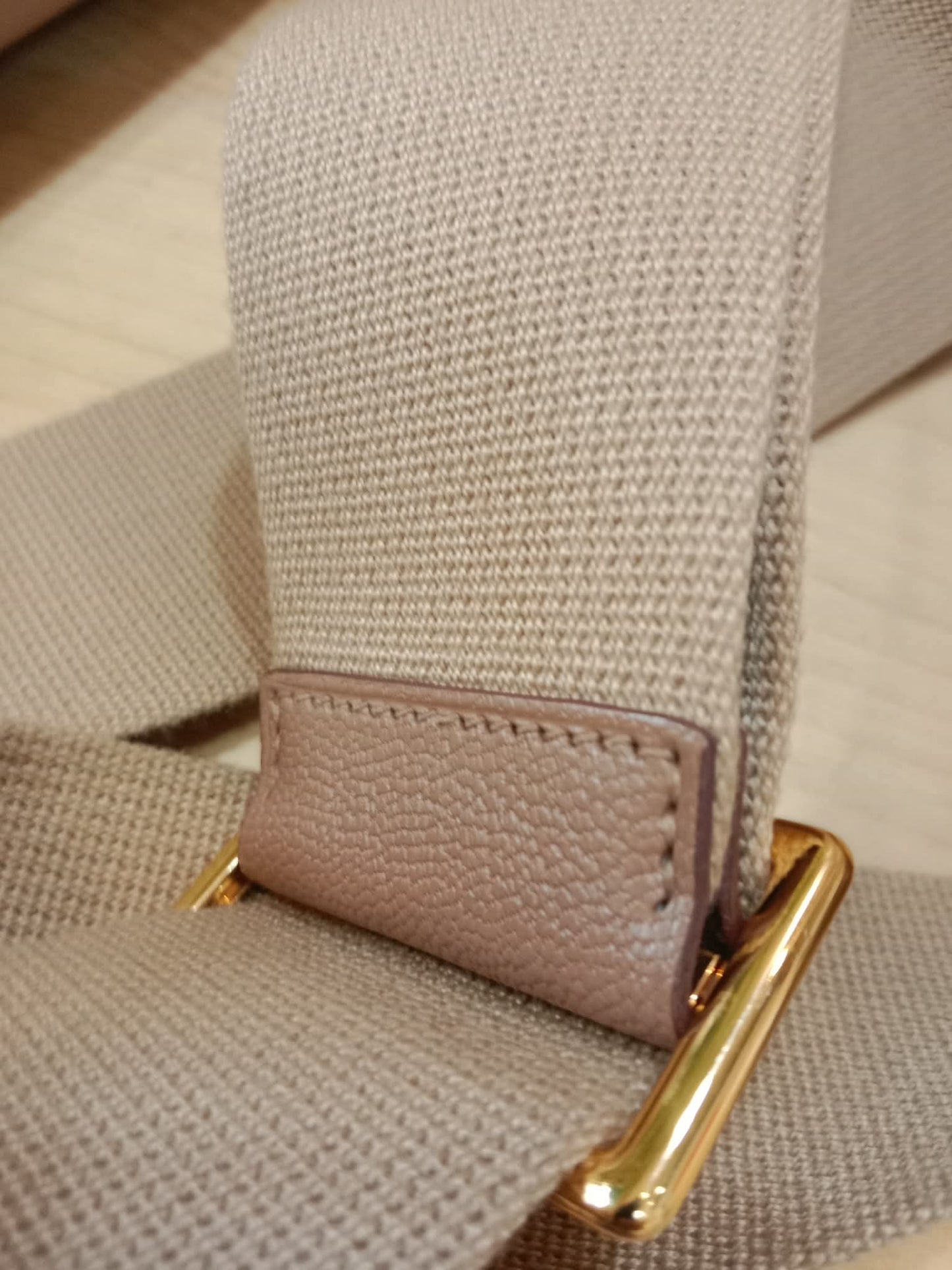Hermes Geta Chevre Mysore/Swift Etoupe GHW Stamp U 2022