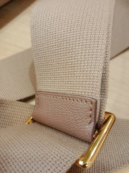 Hermes Geta Chevre Mysore/Swift Etoupe GHW Stamp U 2022