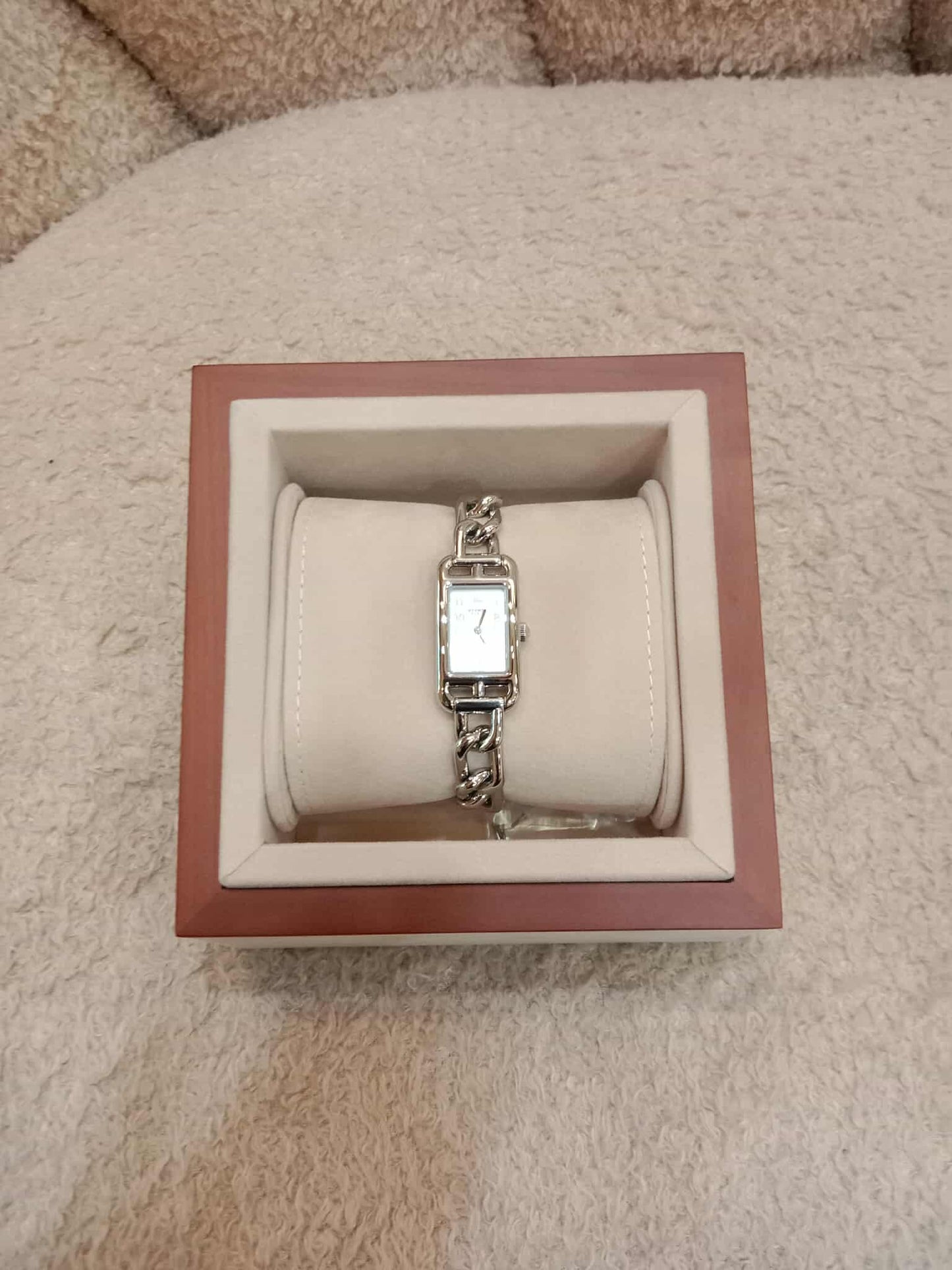 Hermes Nantucket Petit Quartz Watch Stainless Steel