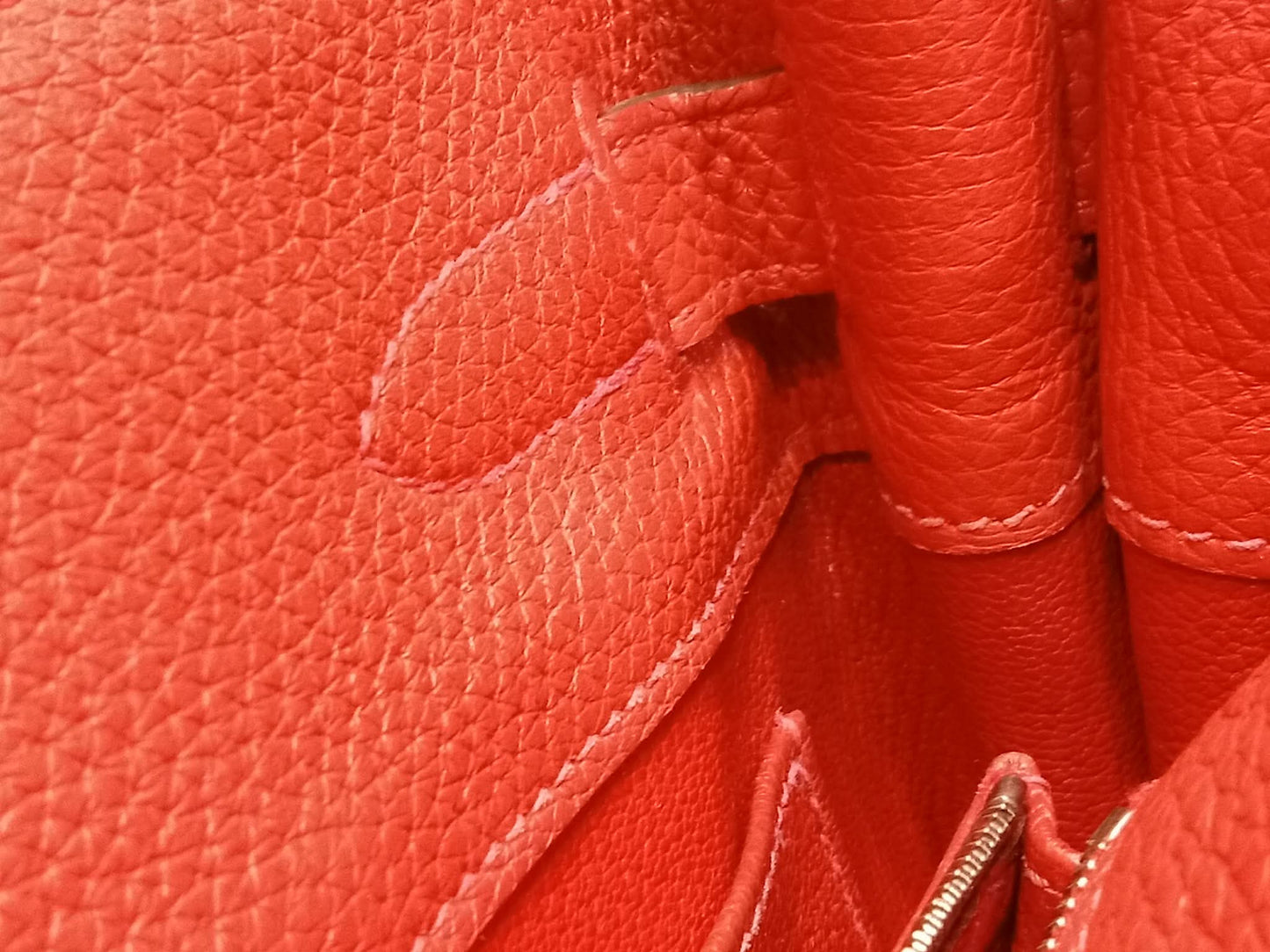 Hermes So Kelly 22 Togo Red Stamp R Square 2014