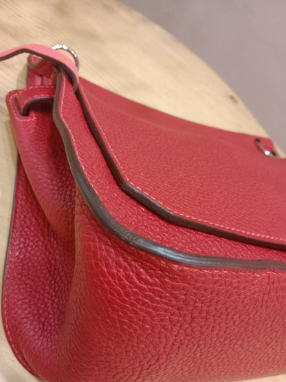 Hermes Jypserie 28 Rouge Casaque Clemence Stamp B 2023