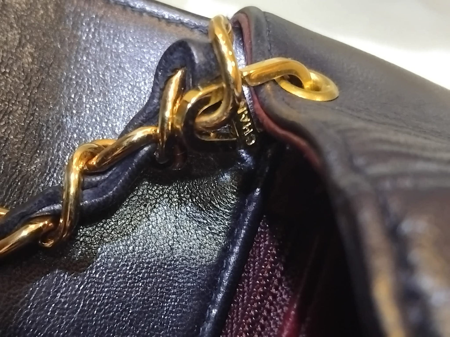 Chanel Diana Flap Bag Lambskin Black Series 3