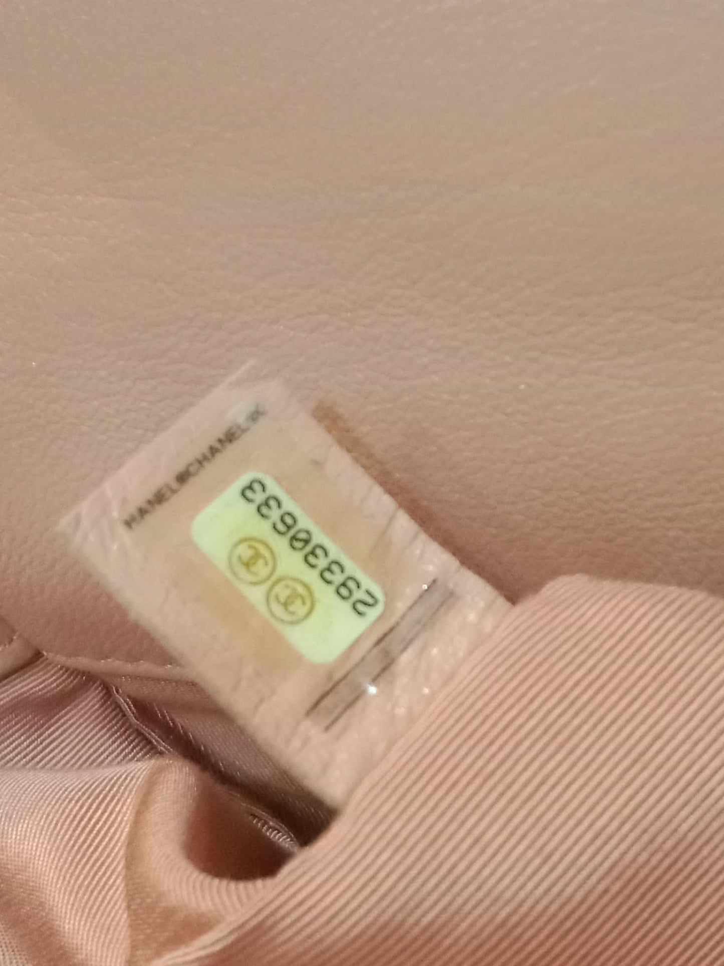 Chanel 19 Lambskin Light Pink Small Series 29