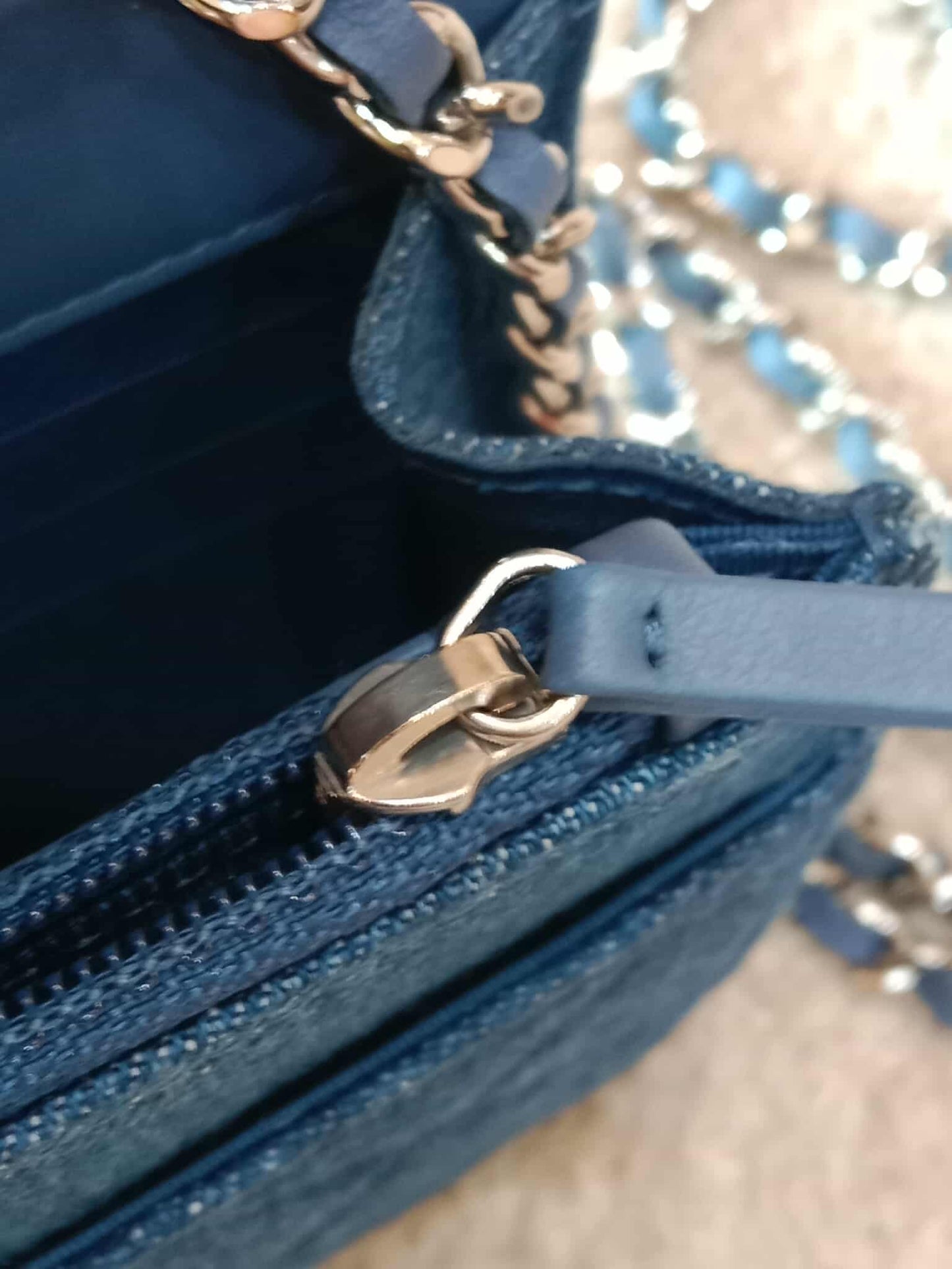 Chanel Wallet on Chain Denim Series 27