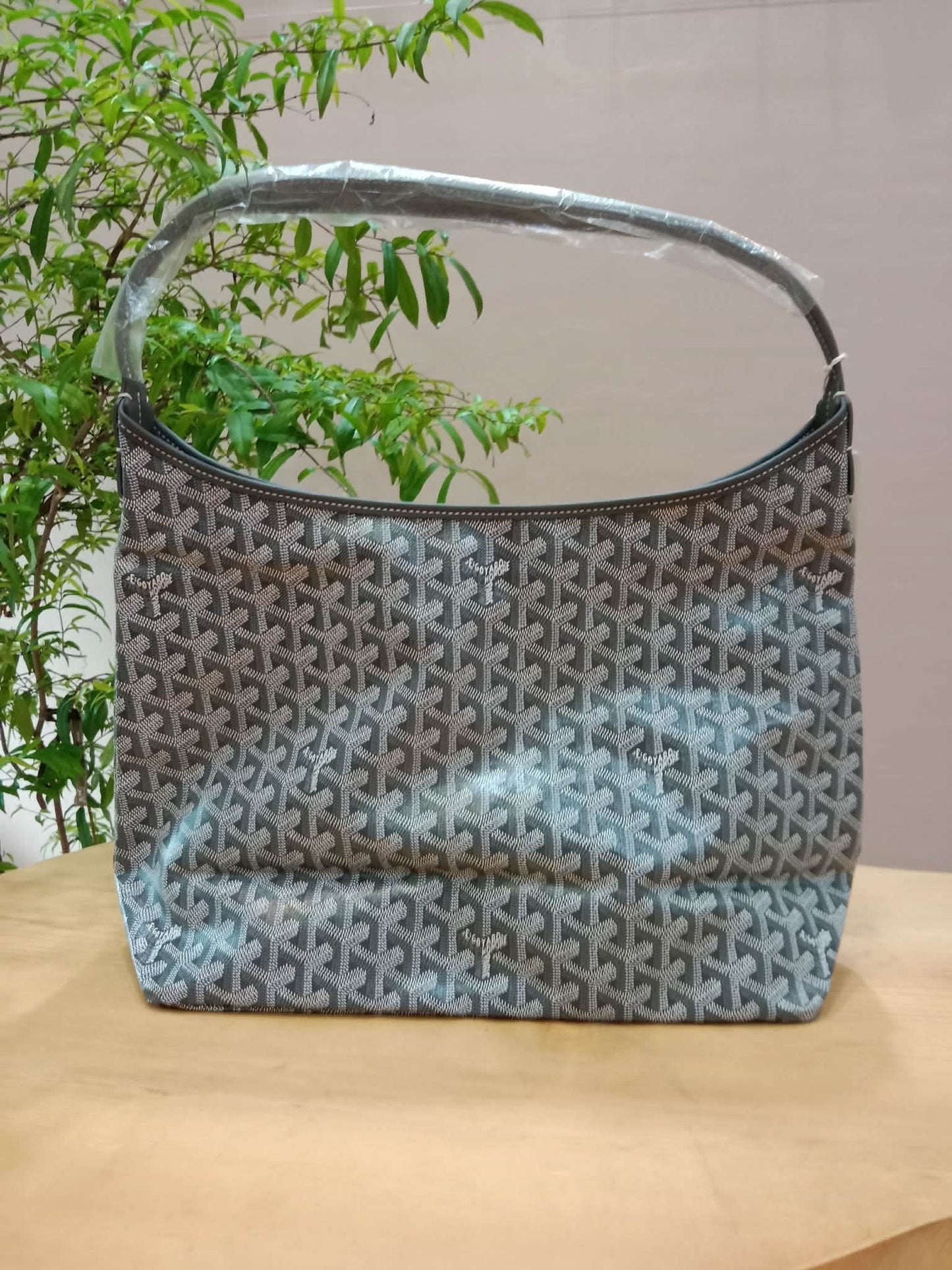Goyard Boheme Hobo Bag Grey PM