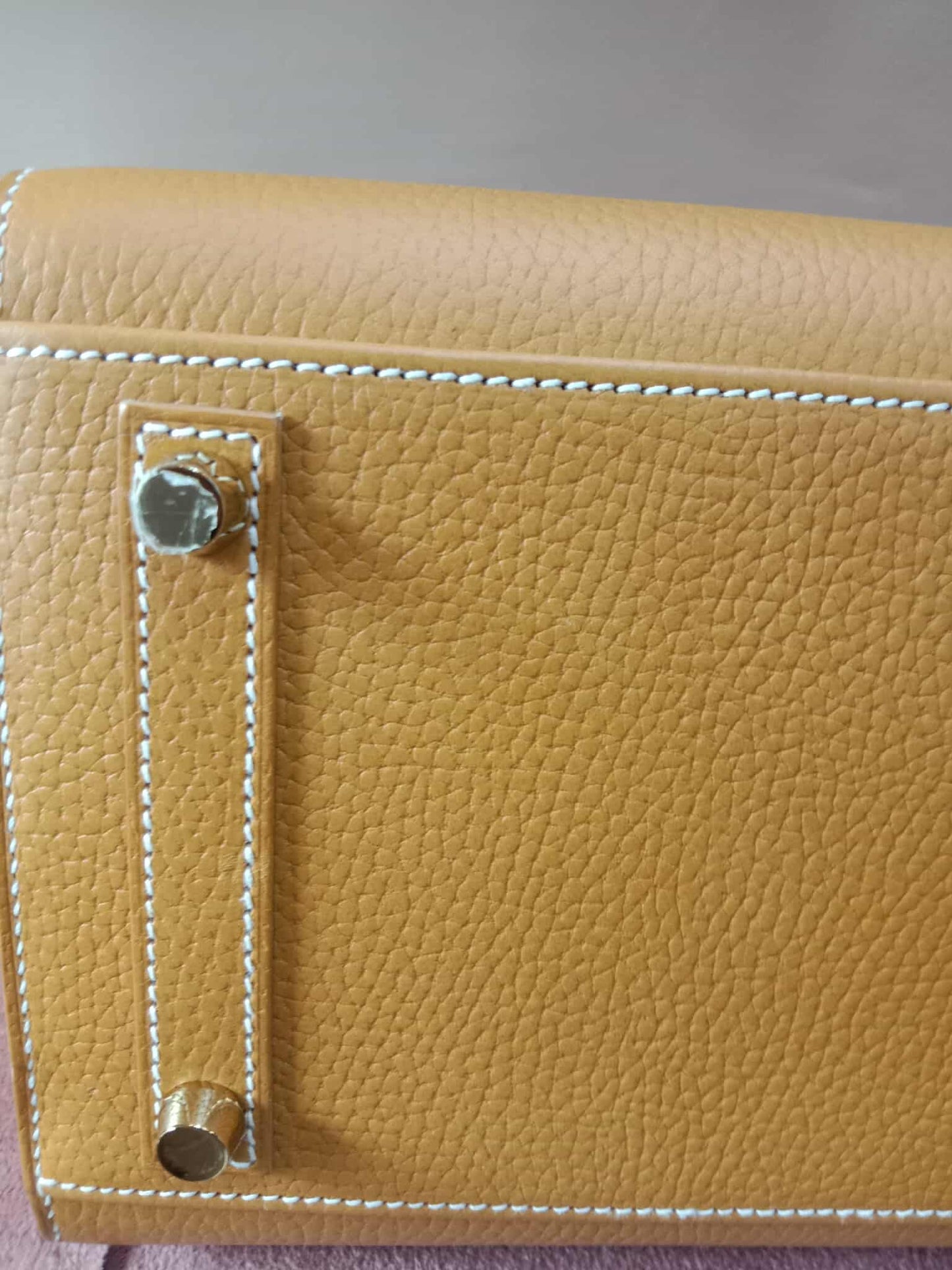 Hermes Birkin 30 Sellier Vache Naturelle Sable Grainee Stamp K 2025