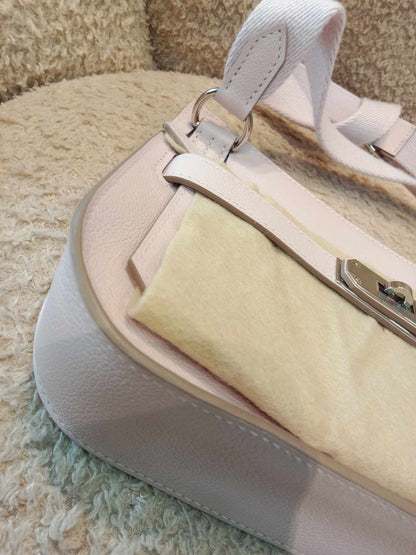 Hermes Mini Jypserie Mauve Pale Clemence Stamp B 2023