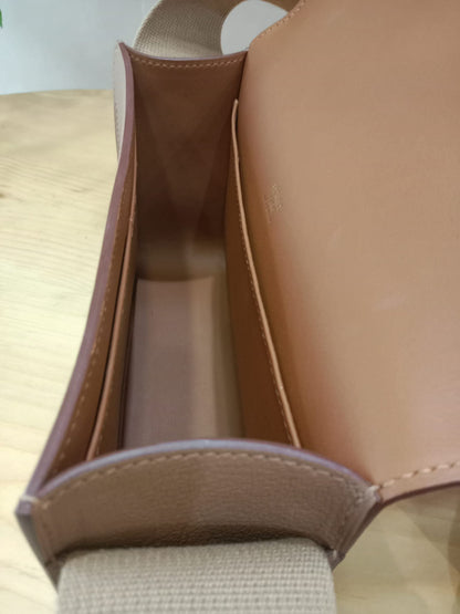 Hermes Geta Chevre Mysore/Swift Etoupe GHW Stamp U 2022