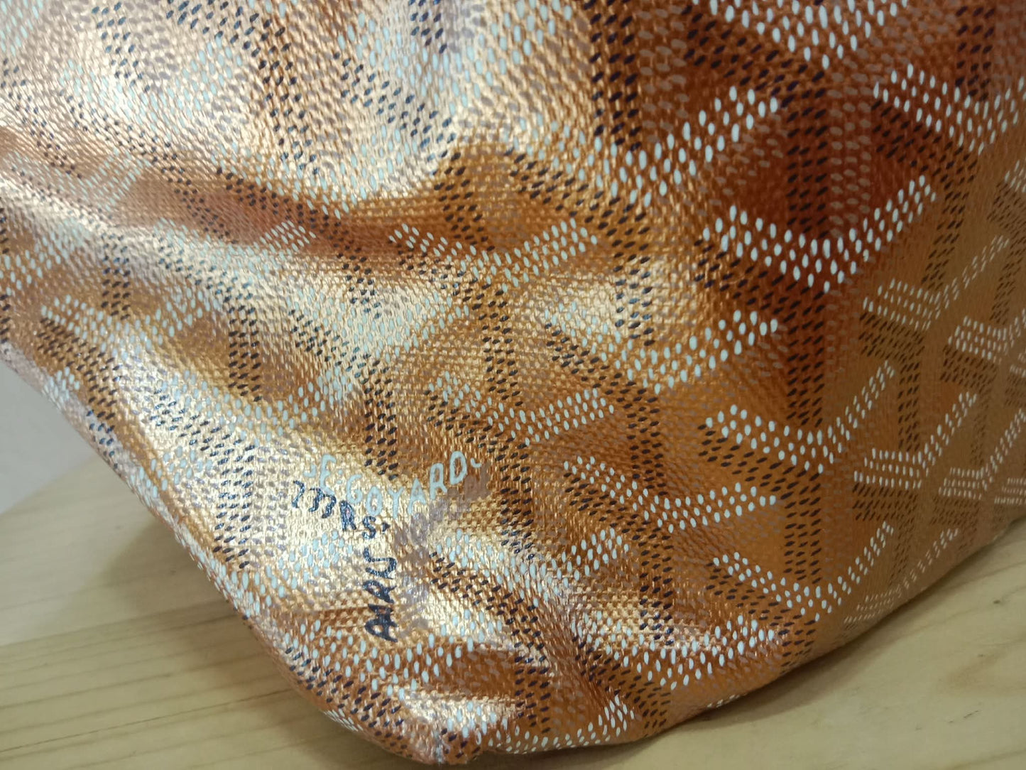 Goyard Saint Louis Limited Edition Rose Gold Tote Bag PM