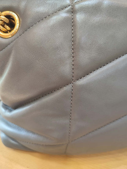 Saint Laurent Loulou Dark Gray Bag