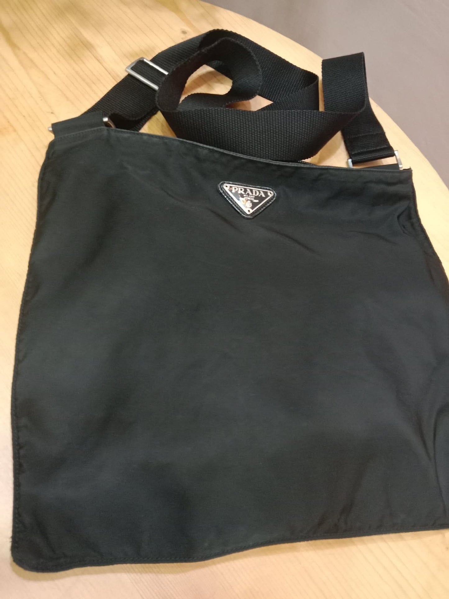 Prada Nylon Slingbag Black